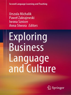cover image of Exploring Business Language and Culture